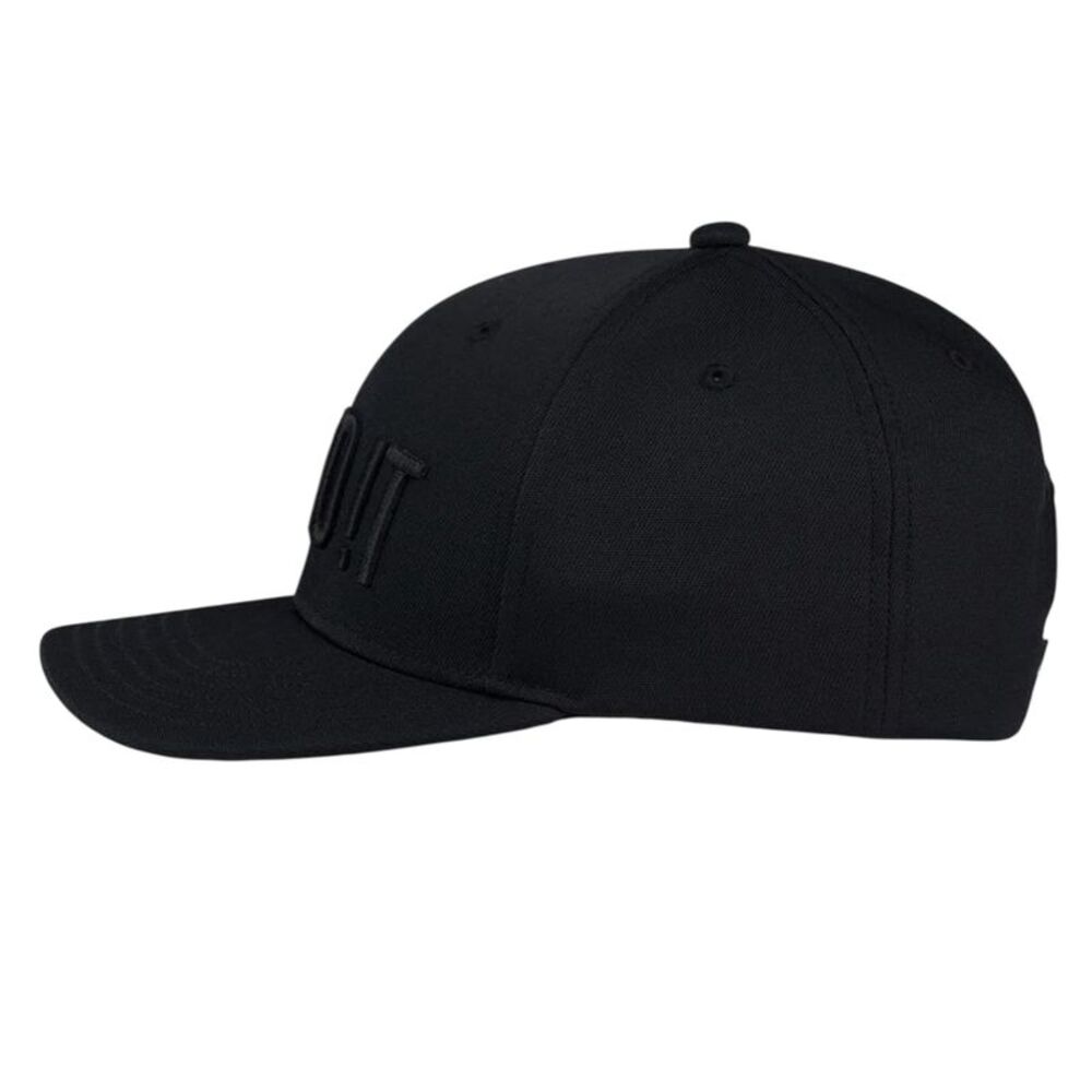 Callaway Mens Sendit Raised Lettering Sport Baseball Cap / Black - Picture 3 of 5